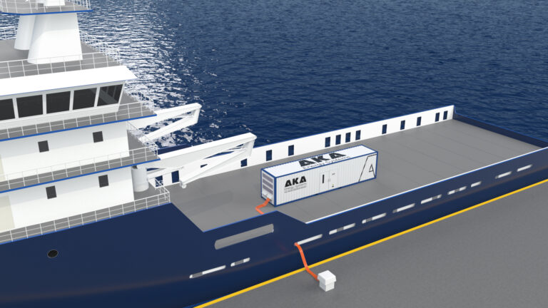 EXPO NEWS: AKA Energy Systems demonstrates its zero-emission generator.