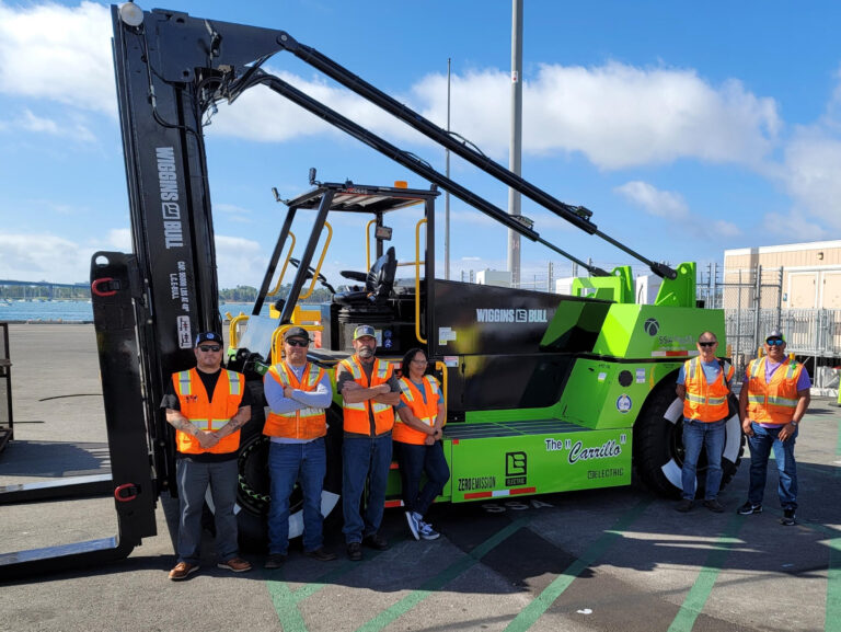 SSA Marine introduces zero-emissions cargo equipment at San Diego’s marine terminal.