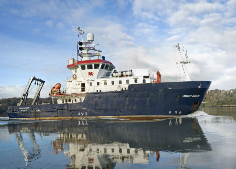 The Prince Madog research vessel set to feature PowerCell's fuel cells.