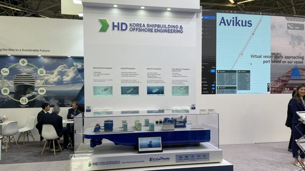 hd korea shipbuilding & offshore engineering eco... EXPO NEWS Day 2: HD KSOE first appearance at Electric & Hybrid Marine ...