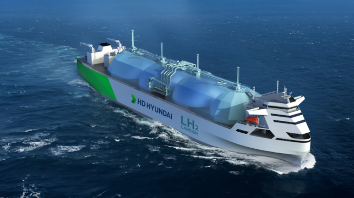 DNV has awarded an Approval in Principle (AiP) to HD Korea Shipbuilding & Offshore Engineering (HD KSOE) for its electric propulsion liquid hydrogen (LH₂) carrier design concept that could enable 80,000m3 of LH₂ storage and transport. The AiP awarding ceremony will take place at Gastech, Houston.