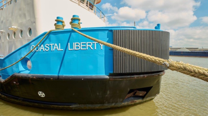 Shipping company Offshore Service Gesellschaft’s offshore supply vessel (OSV) Coastal Liberty has set sail on the waters of the Wadden Sea for the first time since it completed its switch to green hydrogen as its main source of energy.