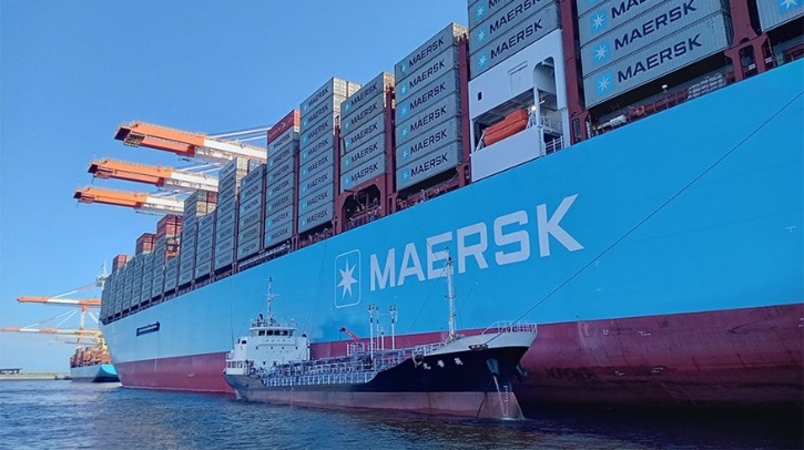 A.P.Moller – Maersk has co-hosted Japan’s first "methanol bunkering simulation" at the Port of Yokohama.