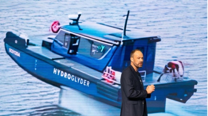 Yinson GreenTech has unveiled Singapore's first fully electric hydrofoil vessel, the Hydroglyder.