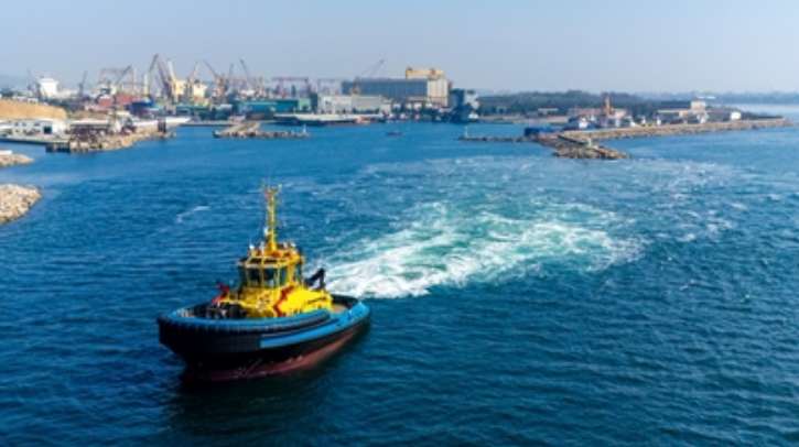 SAAM Towage’s third electric tugboat completes sea trials