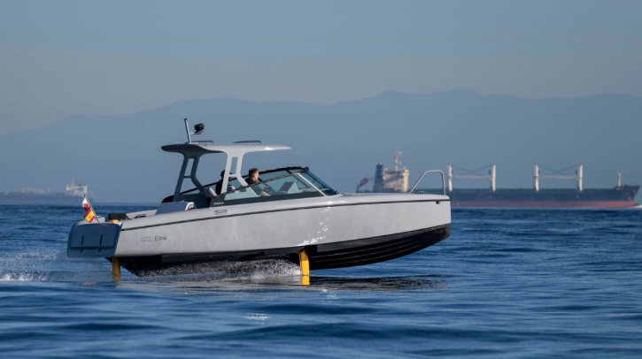 A Candela C-8 Polestar Edition – piloted by CEO Gustav Hasselskog – has completed the first-ever intercontinental journey by an electric vessel, traveling from Europe to Africa across the Strait of Gibraltar.