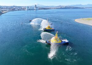 SAAM and Enap introduce Latin America's first electric tug.