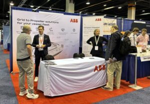 ABB exhibits at Electric & Hybrid Marine Expo North America.