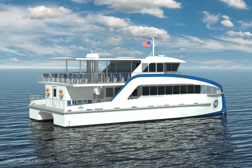 Incat Crowther to design new hybrid tour vessel for Port Houston.