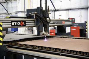 Construction of seven CMAL electric ferries underway after steel cutting ceremony.