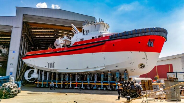 Sanmar launches dual-fuel methanol escort tug