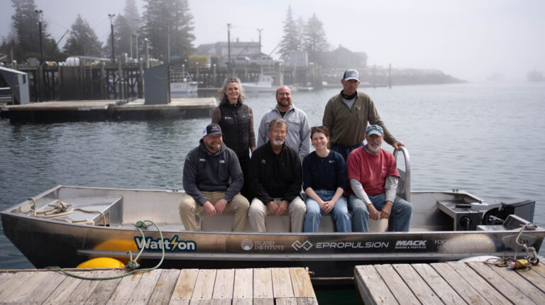 Electric propulsion trial launched for commercial fishing in Maine.
