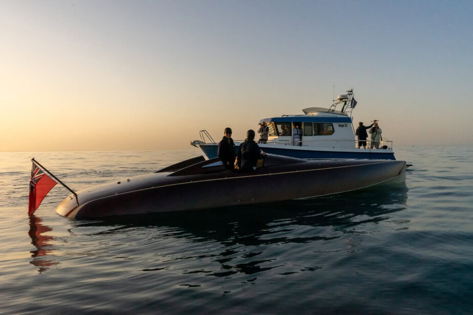 SpiritBARTech F35 sets early benchmark in newly electric Harmsworth Trophy