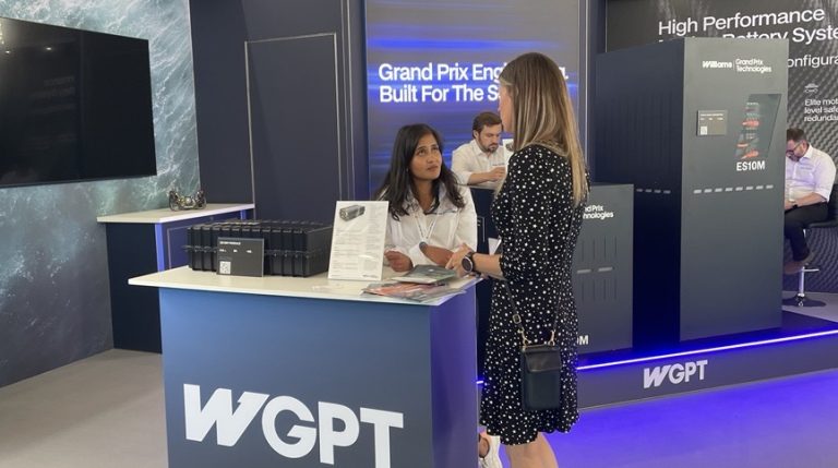 EXPO NEWS: Williams Grand Prix Technologies debuts ES10M marine battery system