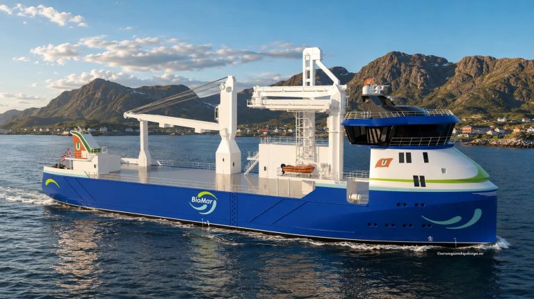 BioMar and Egil Ulvan Rederi partner on new hybrid-powered feed vessel BioMar and Egil Ulvan Rederi partner on new hybrid-powered feed vessel.