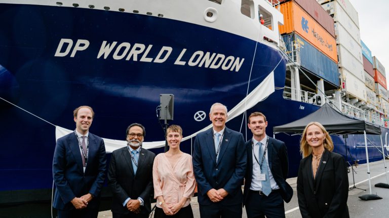 DP World names first methanol dual-fuel vessel for Shipping Solutions fleet DP World names first methanol dual-fuel vessel for Shipping Solutions fleet.