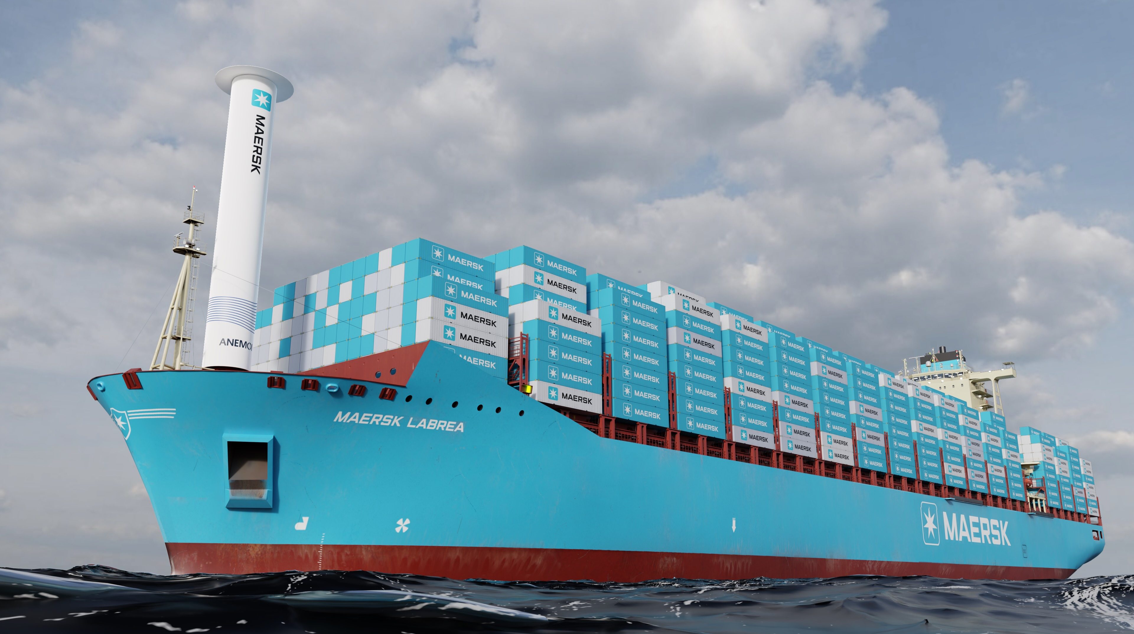 Anemoi to supply first Rotor Sail for a container vessel in Maersk deal