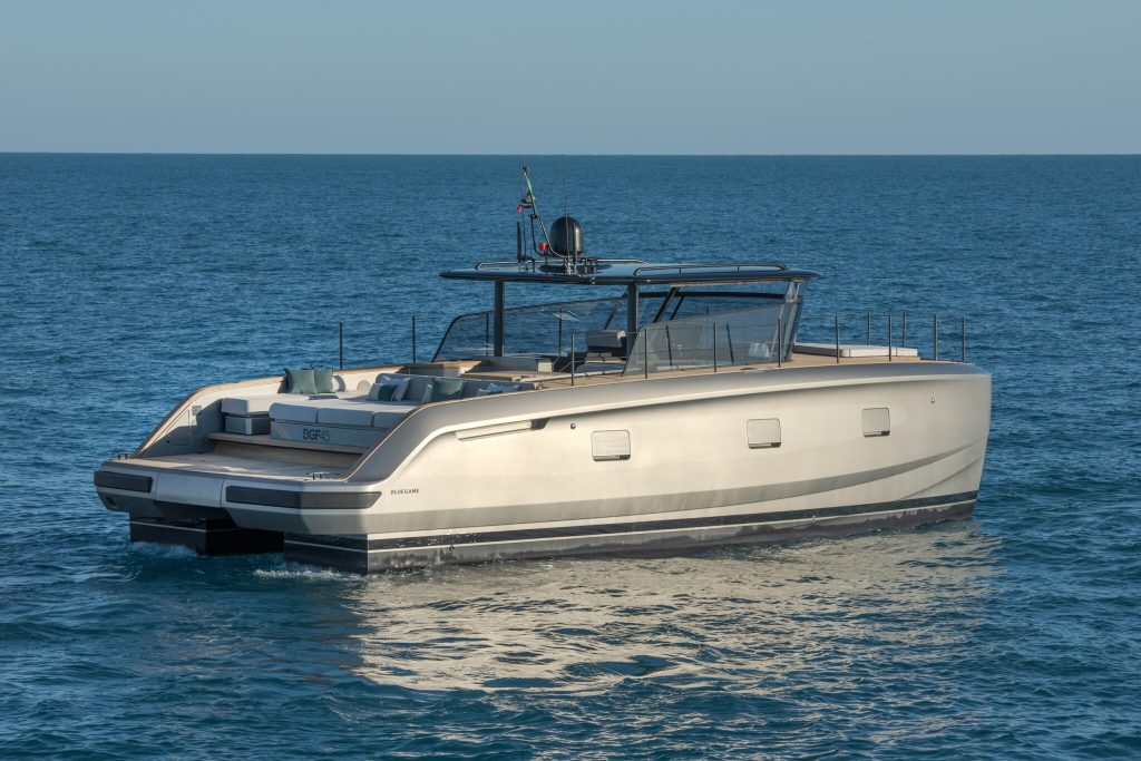 Simcenter digital twin delivers hydrodynamic performances for Bluegame BGF45