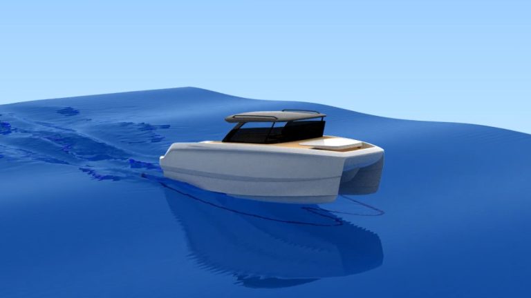 Simcenter digital twin technology of the bahaviour of a Bluegame BGF45.